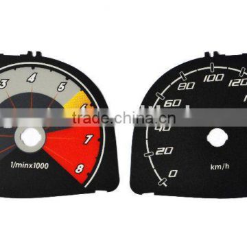 2D Automobile Instrument Panel