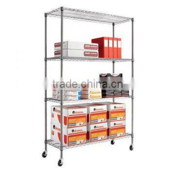 Chrome Wire Mesh Shelving for Hospital Use