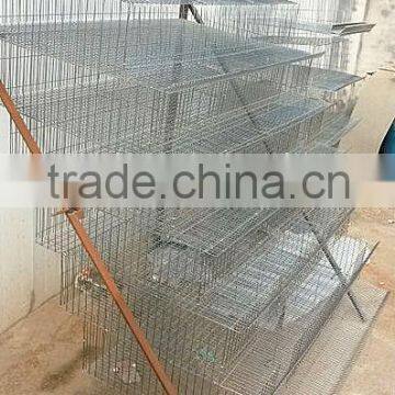 Cheap galvanized chicken cages/wire mesh quail cage for poultry farm