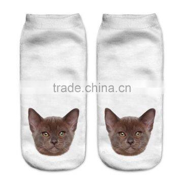 Ankle Socks Animals 3d Digital Full Print Colorful Socks Manufacturers