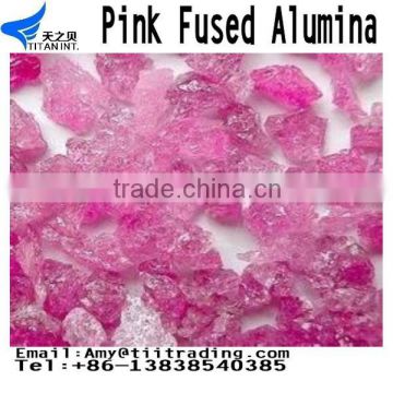 Pink Fused Corundum/Abrasive Pink Alumina #120