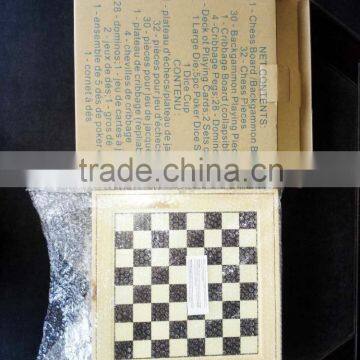 7 in 1 Wooden Game Set Wholesale Multi Chess Set Quality Choice photo-3