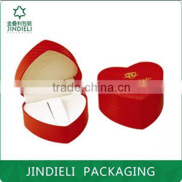 heart shaped red beautiful watch gift box packaging