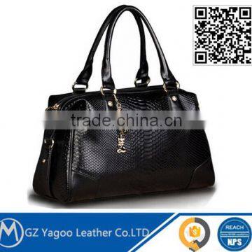 2016 Black Python Leather Women Bags photo-4