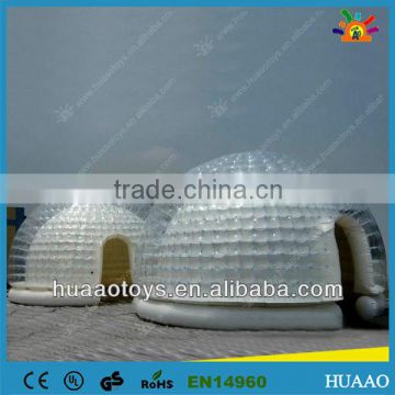 2014 commercial white advertising inflatable dome tent for sale