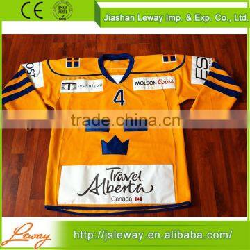 Small quantity custom ice hockey jerseys free shipping paypal