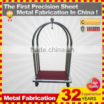 kindle 2014 new durable folding professional customized folding shopping cart pink for sale