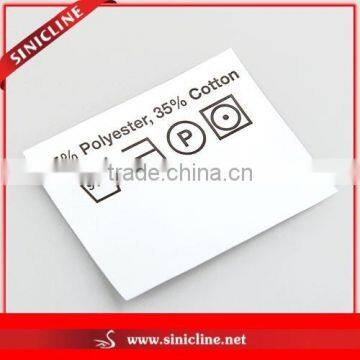 Sinicline Factory Made Nylon Printed Label for Clothes Wash