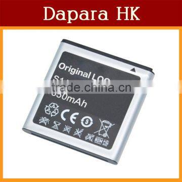 100% Original Replacement Battery For Samsung GALAXY S1 i9000 1650mAh Free Shipping
