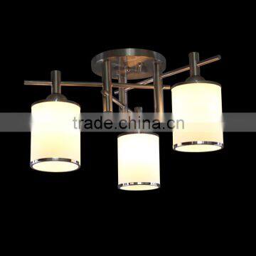 cylinder glass ceiling lamps/ceiling pendant light for restaurant lighting