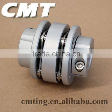 aluminium alloy diaphragm flexible standard non standard shaft coupling for electric motor