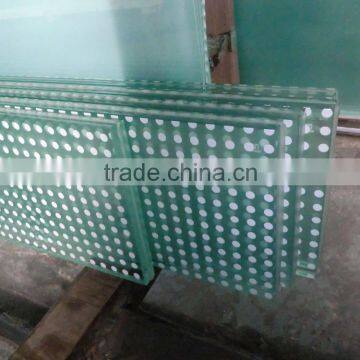 6mm toughened ceramic glass building decorative glass