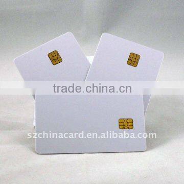 Chinese factory price pvc blank white card