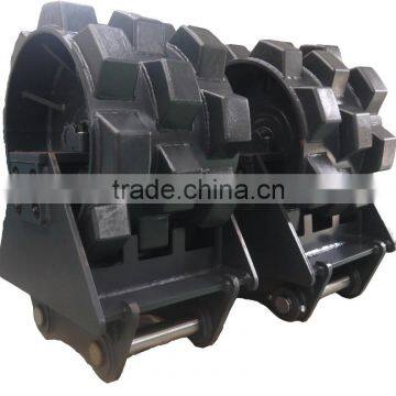 Compaction wheel for Excavator