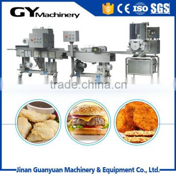 Fast food chicken burger making machine/beef burger production line