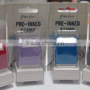 Pre-inked Stamp