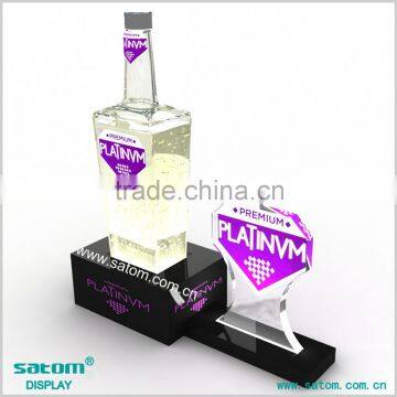 Brand Unique Design Transparent Acrylic Bottle Glorifier                        
                                                Quality Choice