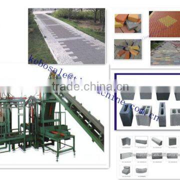 KB-125E/800 cement block making machine