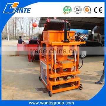 WT1-10 portable clay brick making machine