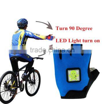 Factory ODM Smart Direction Turn Signal Bicycle Led Sports Gloves photo-6