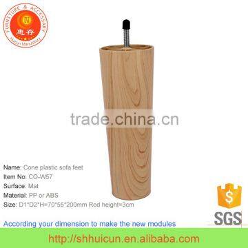 High Quality Long Plastic Sofa Foot