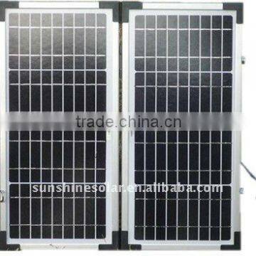 Foldable:30(15*2)w Foldable Solar Panel