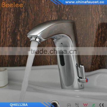 Bathroom Sink Faucet Brass Finish With Automatic Sensor (Hot and Cold)(QH0112BA) photo-3