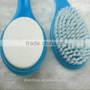 Plastic Nail Brush With Pumice Stone photo-3
