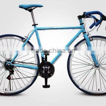 Cheap racing bike frame road bicycle 18speed track bike