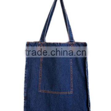 new style blue jeans handbag for young girls