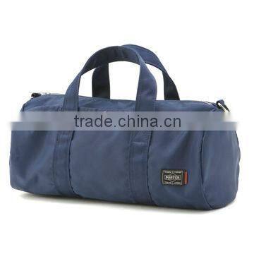 16A cotton canvas sport tote bag / 100% canvas high quality blue duffle travel bag (BSCI and social audit factory)