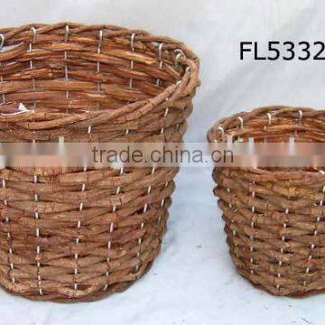 Rattan Garden Planter Pot