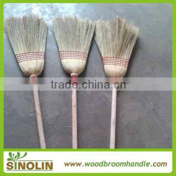 SINOLIN natural corn sweeping straw broom for cleaning room