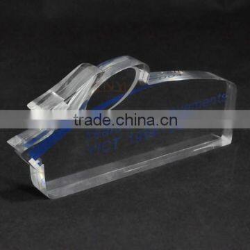 Fast Delivery Custom Design Clear Acrylic Souvenir Block With Custom Shape photo-3