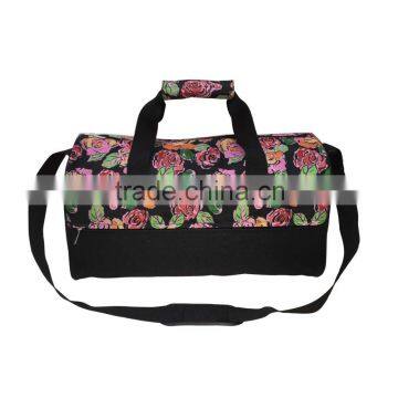 2016 Top Selling Audit Fashional Sport Price Of Travel Bag Outdoor Cheap Flower Design Travel Bag