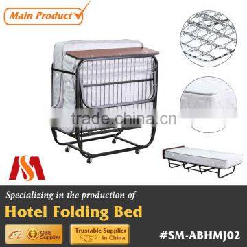 Hotel Resorts Metal Foldable Guest Room Adding Bed