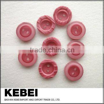 New Design 2 Hole Resin Button Concave convex button