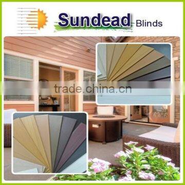 2 Inch Faux Wood Blinds as Real Wood Look Blinds Moisture-resistant and Budget Friendly , Office Curtain and Blinds photo-2