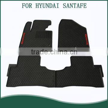 Wholesale 3D Rubber Carpets Car Floor Mats For HYUNDAI SANTAFE