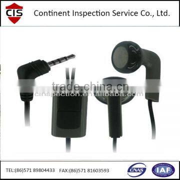 headset / Earphone / Inspection service / Quality Control / pre-shipment inspection / container loading check