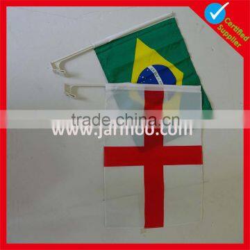 100D woven polyester race car flag