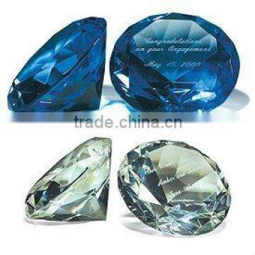 Crystal Paperweight of Glass Diamond for Crystal Xmas Gifts