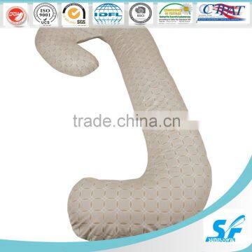 Wholesale Cheap J Shape Cotton Pregnant Body Pillows