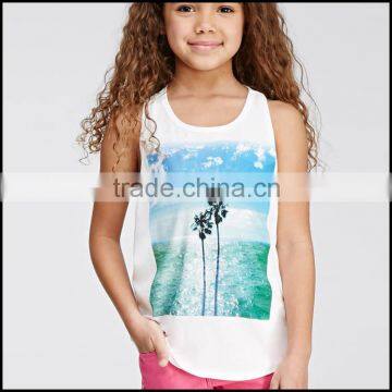 Top quality bodybuilding sublimation girls burnout tank top with low prices accept OEM