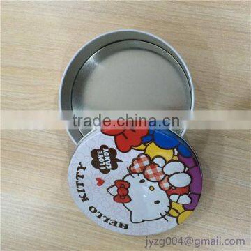 China Factory Directly Metal Tin Box Round Gift Box for Candy/sweet/bubble Gum/mint Wholesale photo-2