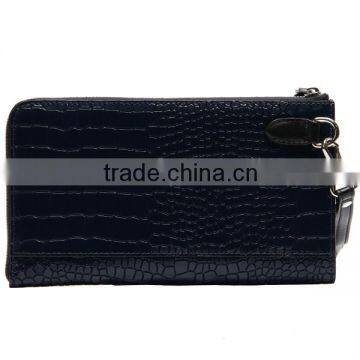 S5029-B3205 Newly Design Admiringly Noble Crocodile Pattern Wallets Leather Clutch Bag for Business Lady photo-3