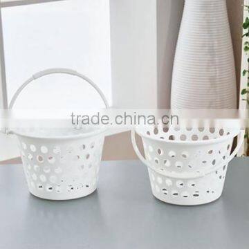 round multifunction high quality plastic vegetable storage basket /rattan basket/bathroom storage basket