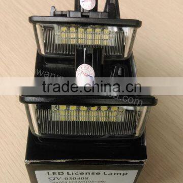 Best Price Auto Parts Led License Number Plate Light For Toyota Crown Car With E4 CE ROHS Certificates photo-4