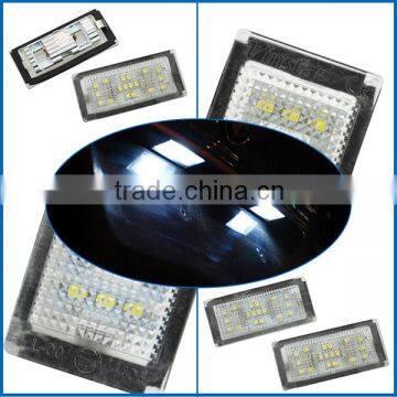 2pcs White LED License Plate Lamps Set 12-SMD Super Birght Bulbs for BMW E66 (Fits: for BMW)                        
                                                Quality Choice