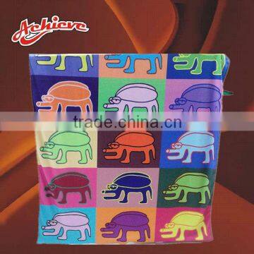 Custom design beach towel wholesale